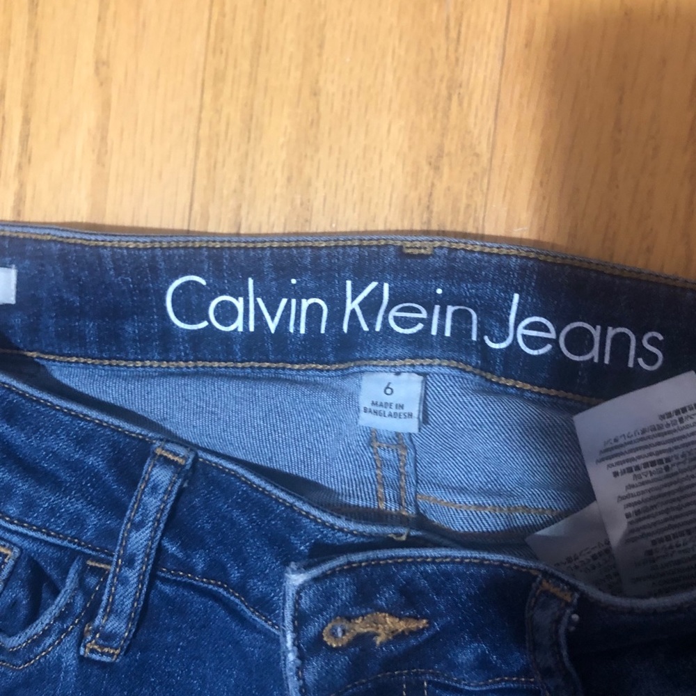 Calvin Klein ankle skinny jeans Size 6 - Picture 3 of 6